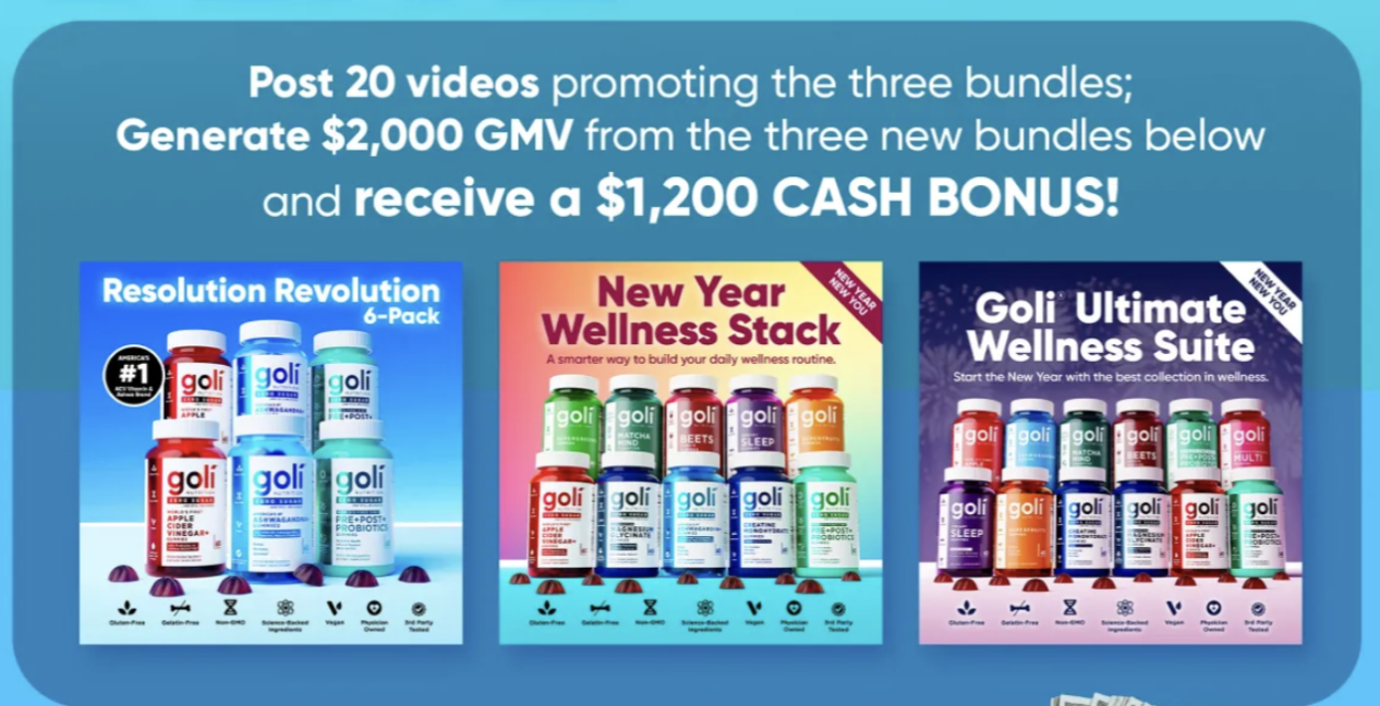 Posting bonus campaign in Hubfluence